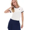 Camiseta de bebé con cuello acampanado Gardenia Azzura