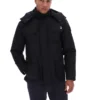 Chaqueta acolchada tipo cargo Liam en negro