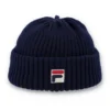 Gorro Watchman grueso con vuelta de Fila en azul marino Finns