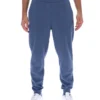 Pantalón deportivo Visconti de color índigo vintage con puños ribeteados