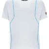 Pantalones cortos de tenis de manga corta Backspin en blanco