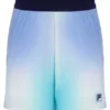 Pantalones cortos de tenis para hombre de 5" en color aguamarina con calzoncillo interior