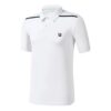 Polo de tenis con logotipo de atletismo «Blanco»