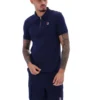 Polo Fila Benjamin Micro Waffle azul marino