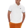 Polo Zev con detalle de puños en color Gardenia