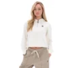 Sudadera con capucha y cremallera de 1/4 de Gardenia Fiorella