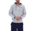 Sudadera con capucha y cremallera Tenconi en gris jaspeado