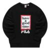 Suéter Fila x Have a good time «Negro, Blanco, Rojo»