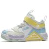 Tabla Memphis «Blanco, amarillo, azul»