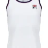 Top Heritage con espalda nadadora en blanco