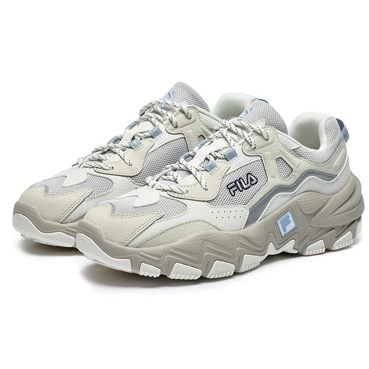 2 Zapatillas para correr «Beige White»