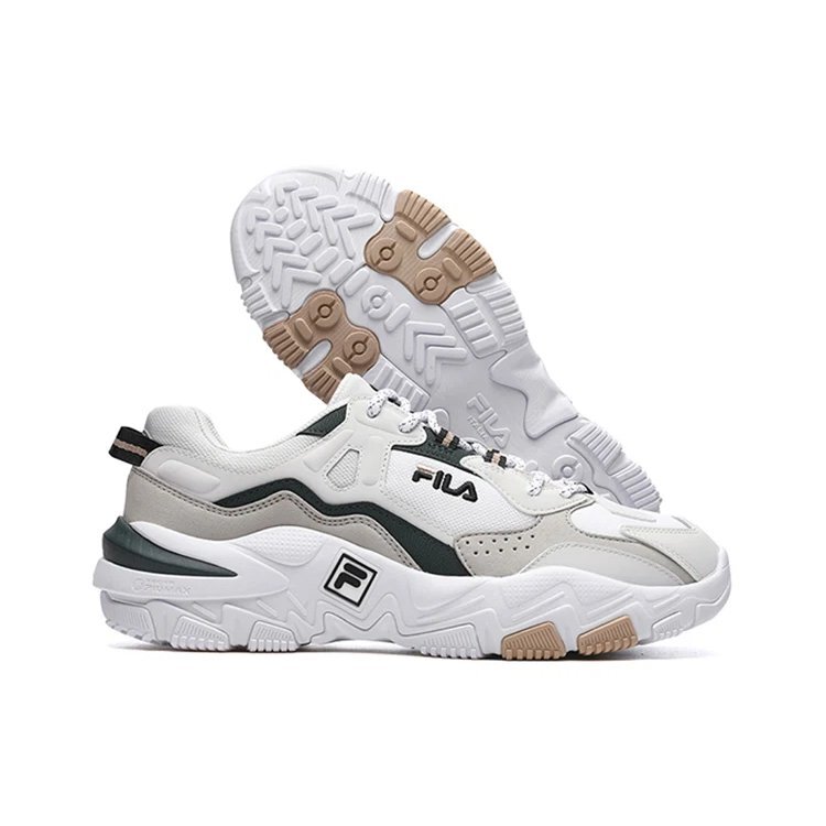 2 Zapatillas para correr «Blanco Gris»