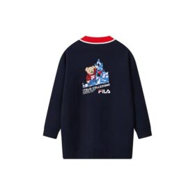 Abrigo de punto «Navy Red»