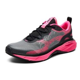 Athletics Low Top Negro/Rosa
