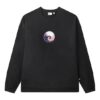 Blusas de punto casuales minimalistas, estilo de pareja, en negro