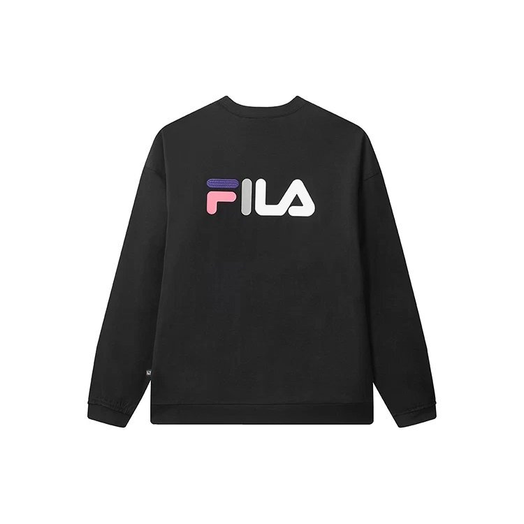 Blusas de punto casuales minimalistas, estilo de pareja, en negro