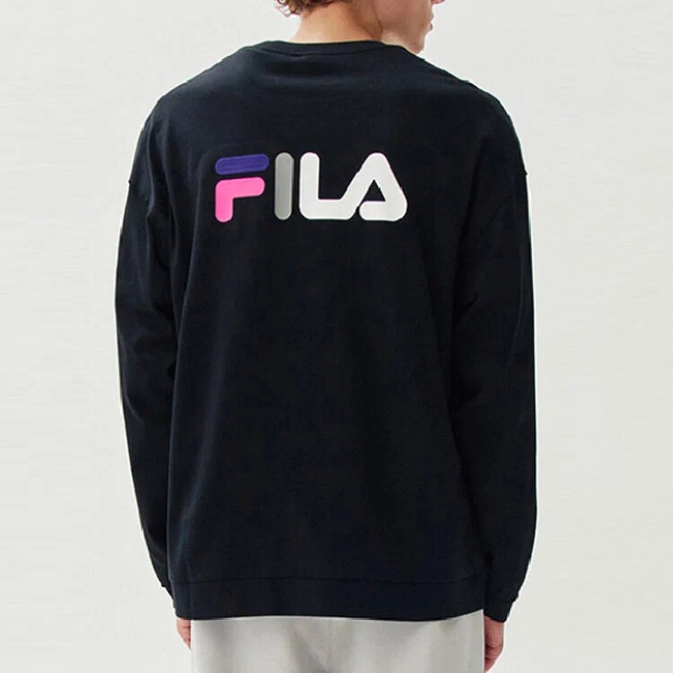 Blusas de punto casuales minimalistas, estilo de pareja, en negro