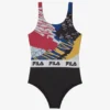Body con estampado integral multicolor