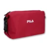 Bolsa de aseo con logo rojo