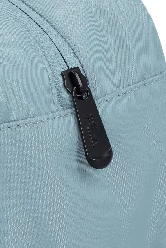 Bolsa de aseo con logotipo gris