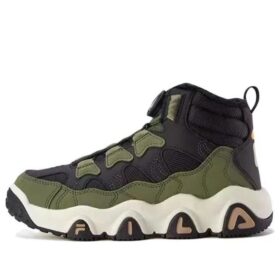 Botas de caña media «Verde oliva y negro»
