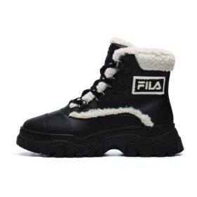 Botas de nieve abrigadas «Black White»