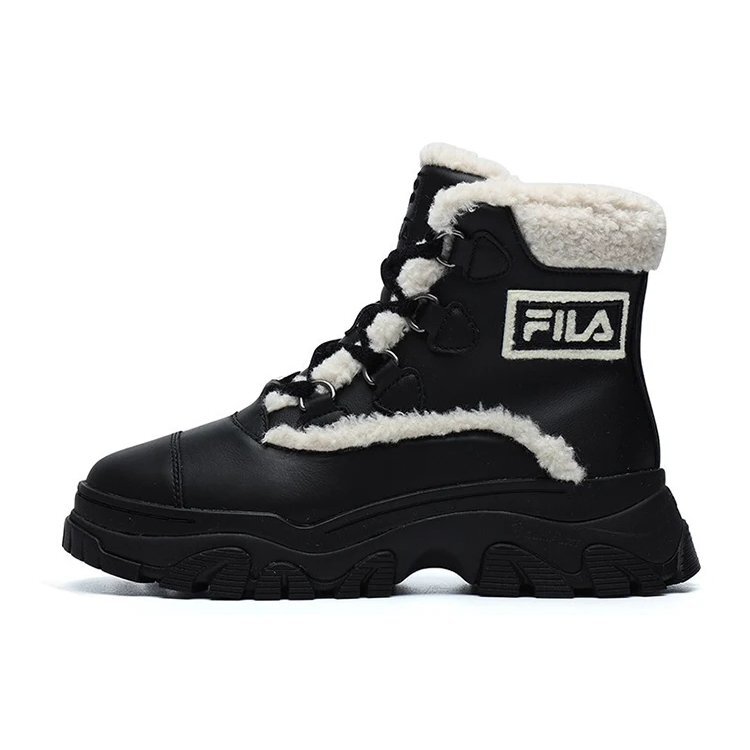 Botas de nieve abrigadas «Black White»