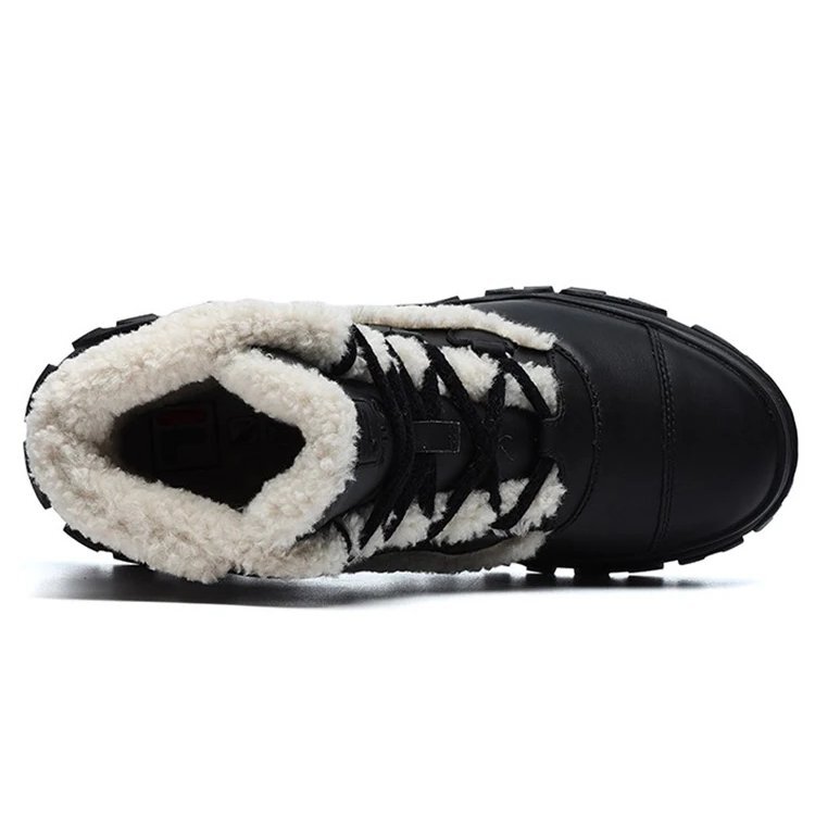 Botas de nieve abrigadas «Black White»