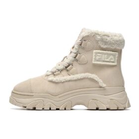 Botas de nieve abrigadas «Rosa-Blanco»