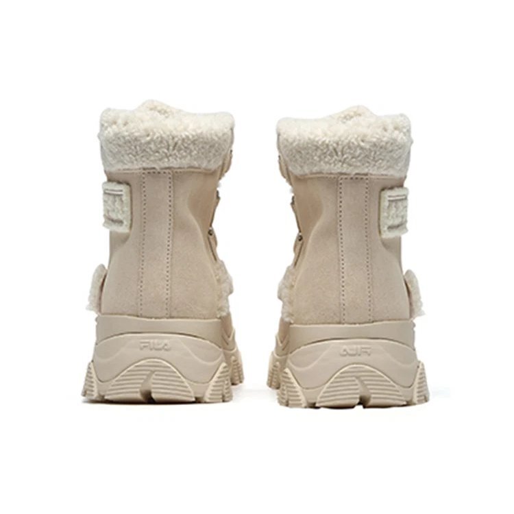 Botas de nieve abrigadas «Rosa-Blanco»