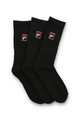 Calcetines clásicos de cuello alto Black Goat, paquete de 3