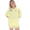 Camisa de fútbol Vernazza con cuello de fútbol en amarillo cera