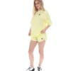 Camisa de fútbol Vernazza con cuello de fútbol en amarillo cera