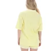 Camisa de fútbol Vernazza con cuello de fútbol en amarillo cera