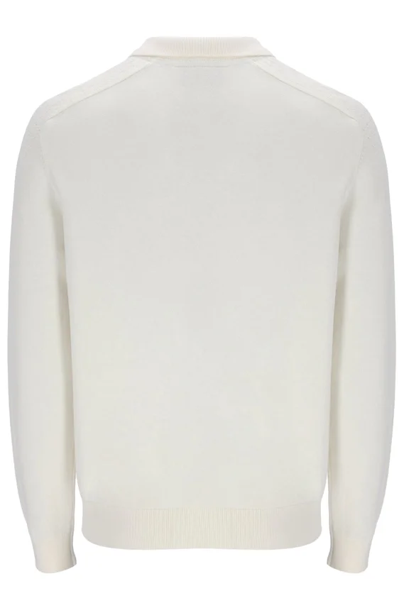 Camisa de punto Teddy en color leche de coco