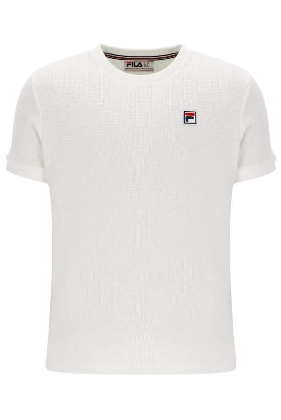 Camiseña Gardenia Ash Micro Waffle Ringer