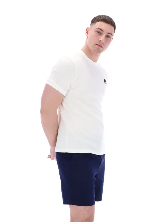 Camiseña Gardenia Ash Micro Waffle Ringer