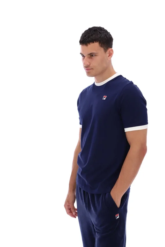 Camiseña Marconi Essential Ringer de Fila en azul marino