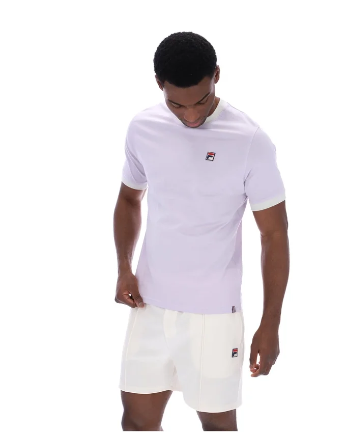 Camiseña Marconi Essential Ringer en color lila brumoso