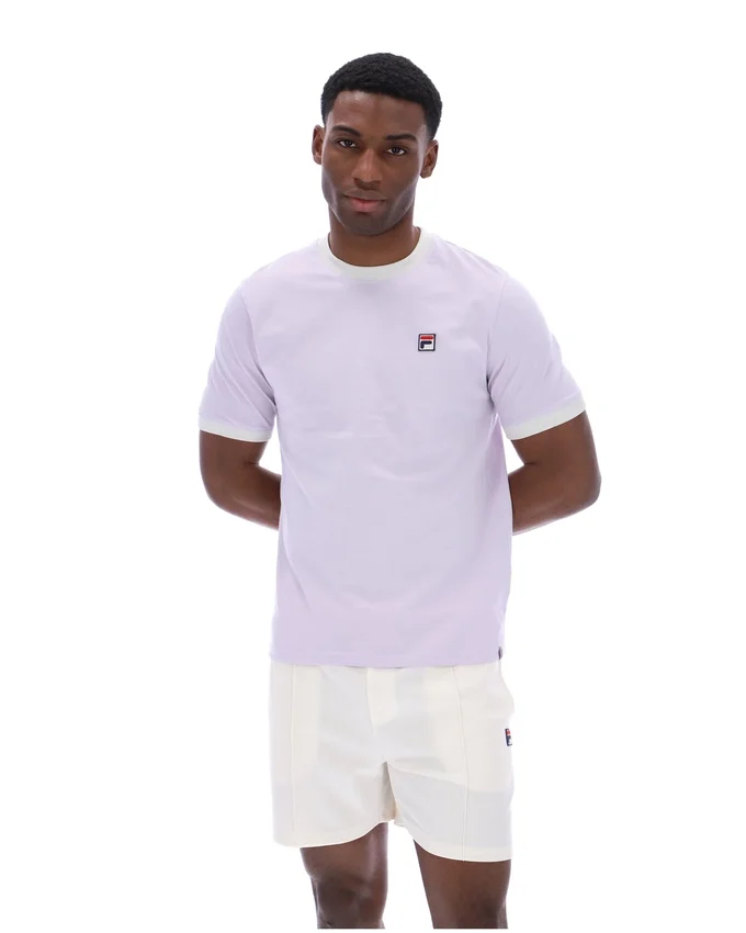 Camiseña Marconi Essential Ringer en color lila brumoso