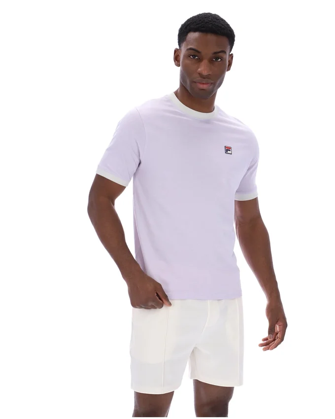 Camiseña Marconi Essential Ringer en color lila brumoso