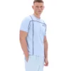 Camiseña Terri Skyway con ribetes en contraste