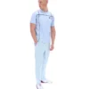 Camiseña Terri Skyway con ribetes en contraste