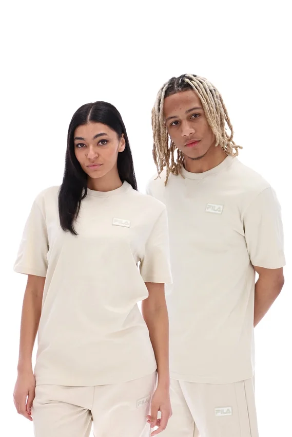 Camiseña unisex de manga corta Benjiman color avena