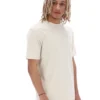 Camiseña unisex de manga corta Benjiman color avena