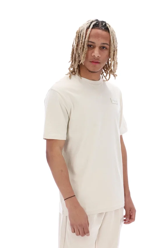 Camiseña unisex de manga corta Benjiman color avena