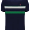 Camiseta a rayas Iggy azul marino de Fila