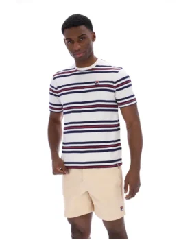 Camiseta a rayas teñida en hilo Gardenia Cesare
