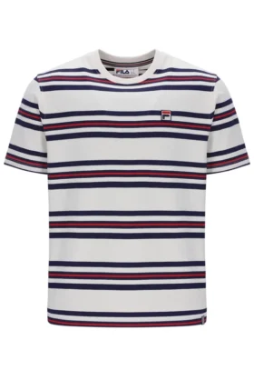Camiseta a rayas teñida en hilo Gardenia Cesare