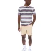 Camiseta a rayas teñida en hilo Gardenia Cesare